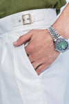 Pearl White Gurkha Pants