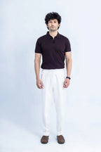 Plum Drop Needle Polo