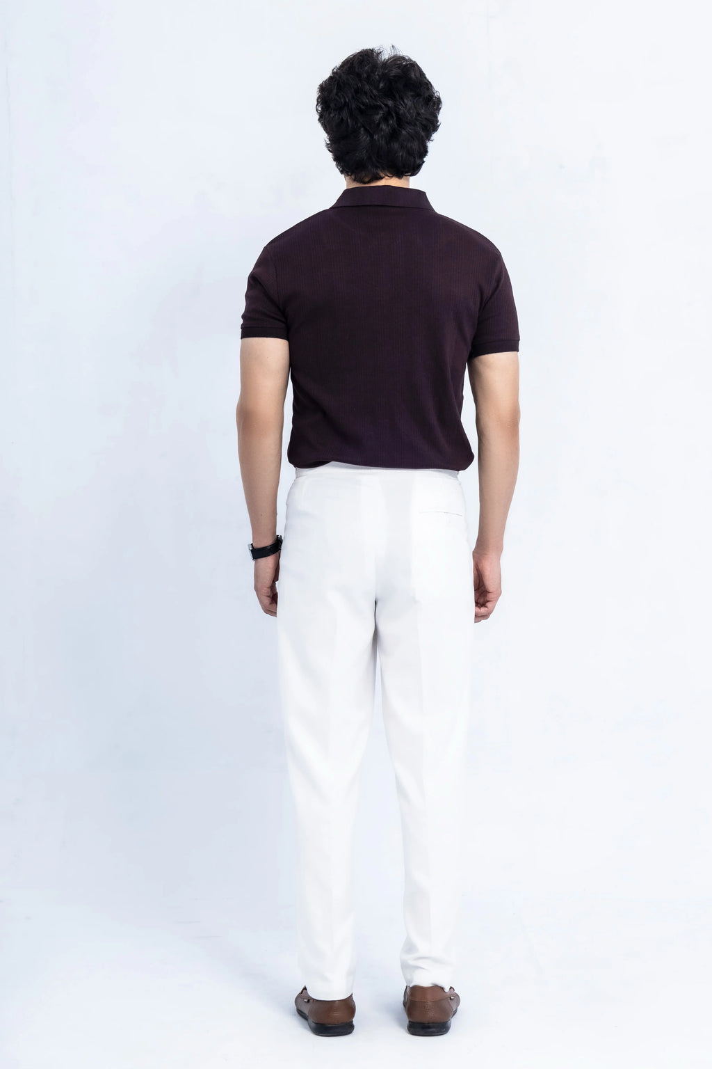 Plum Drop Needle Polo