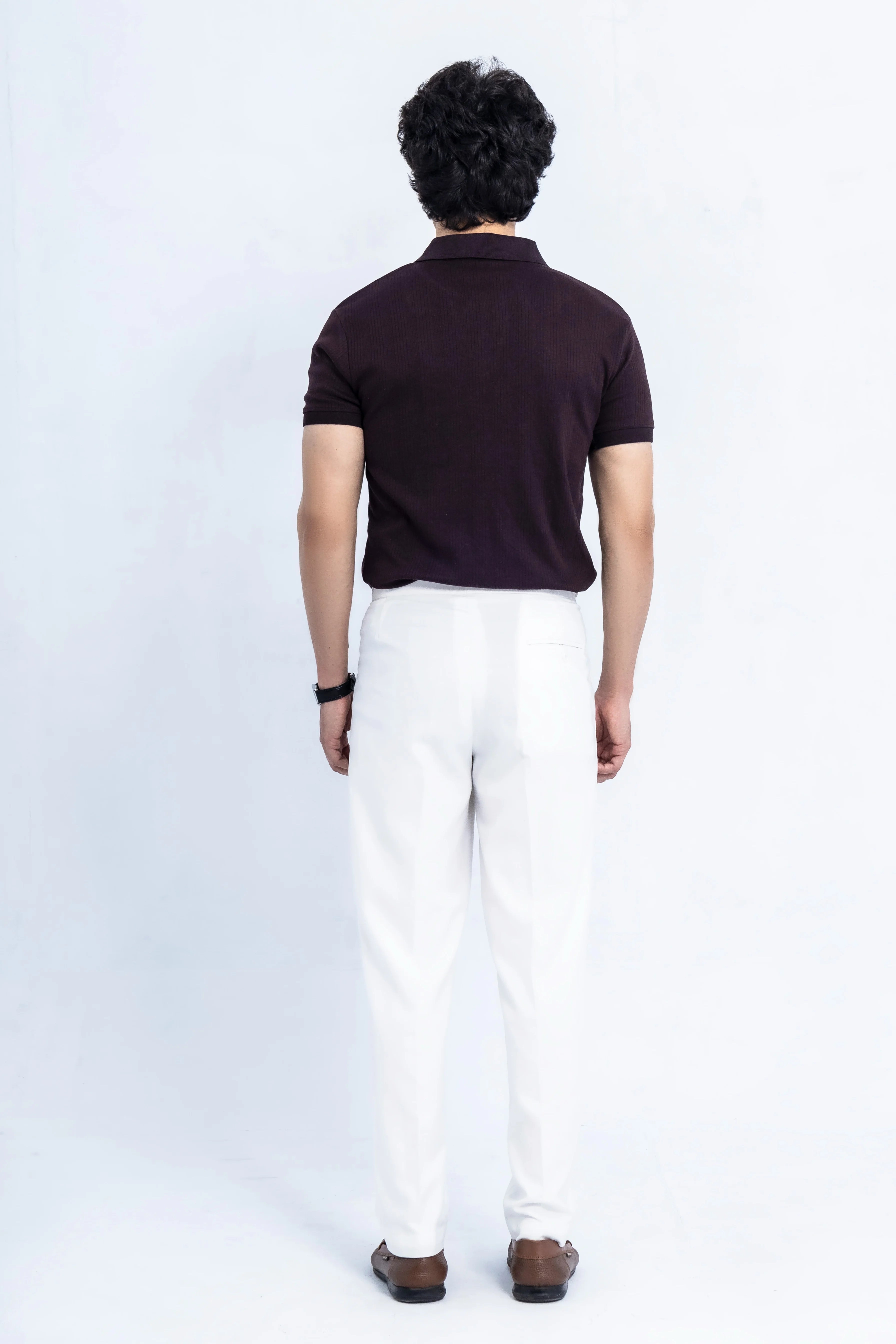 Plum Drop Needle Polo