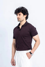 Plum Drop Needle Polo