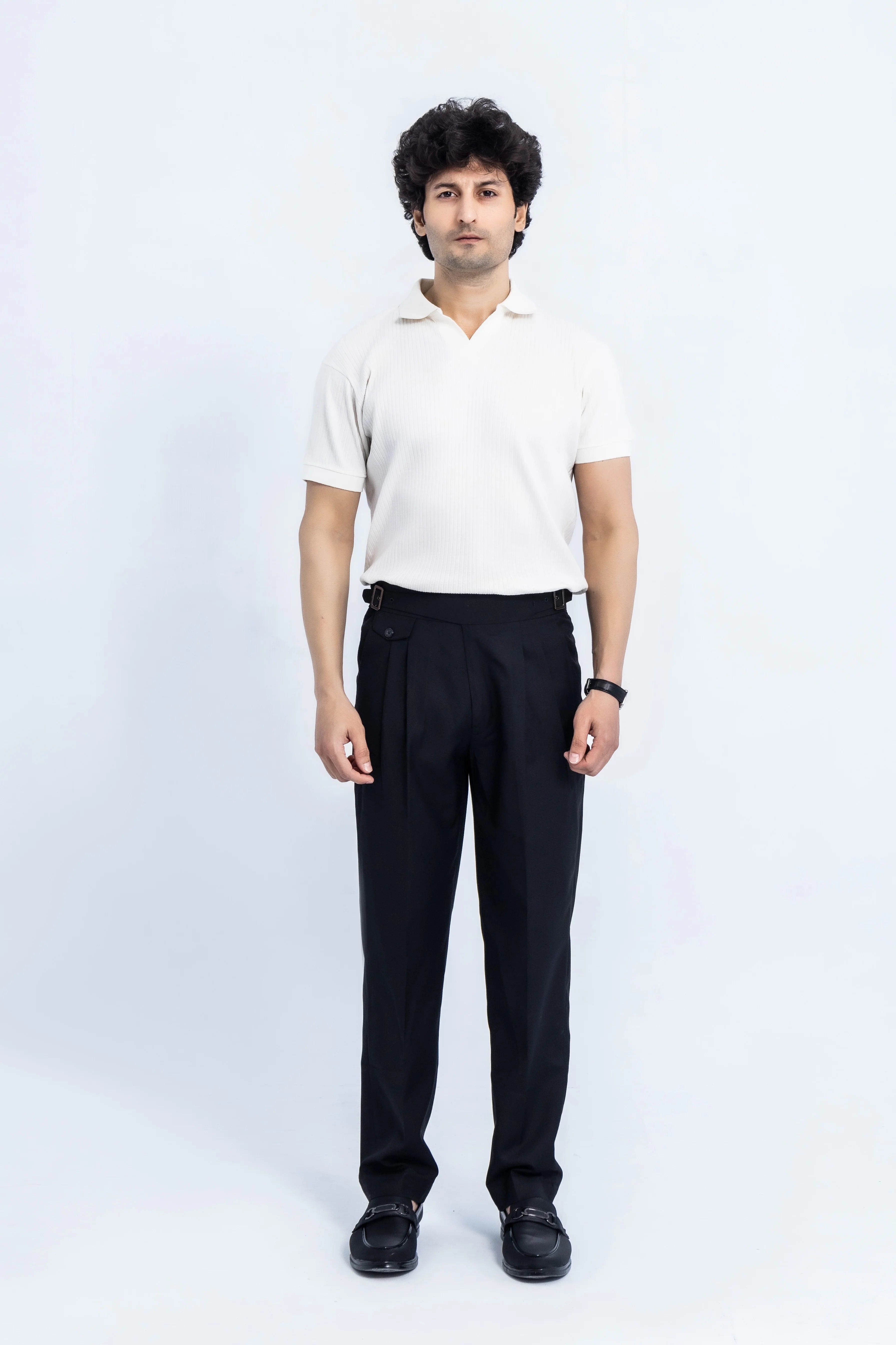 Onyx Black Gurkha Pants