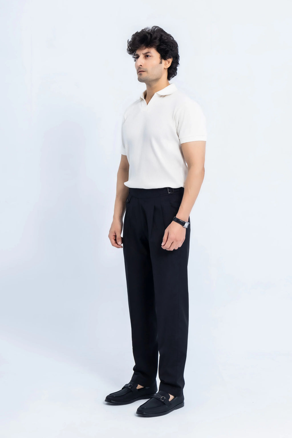 Onyx Black Gurkha Pants