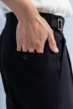 Onyx Black Gurkha Pants