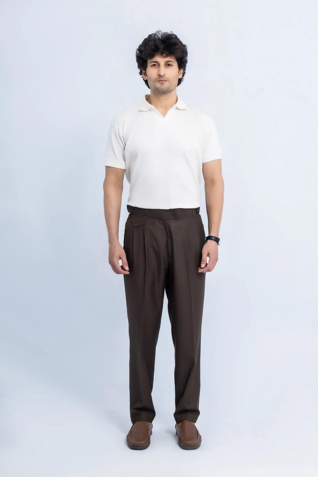 Tobacco Brown Gurkha Pants