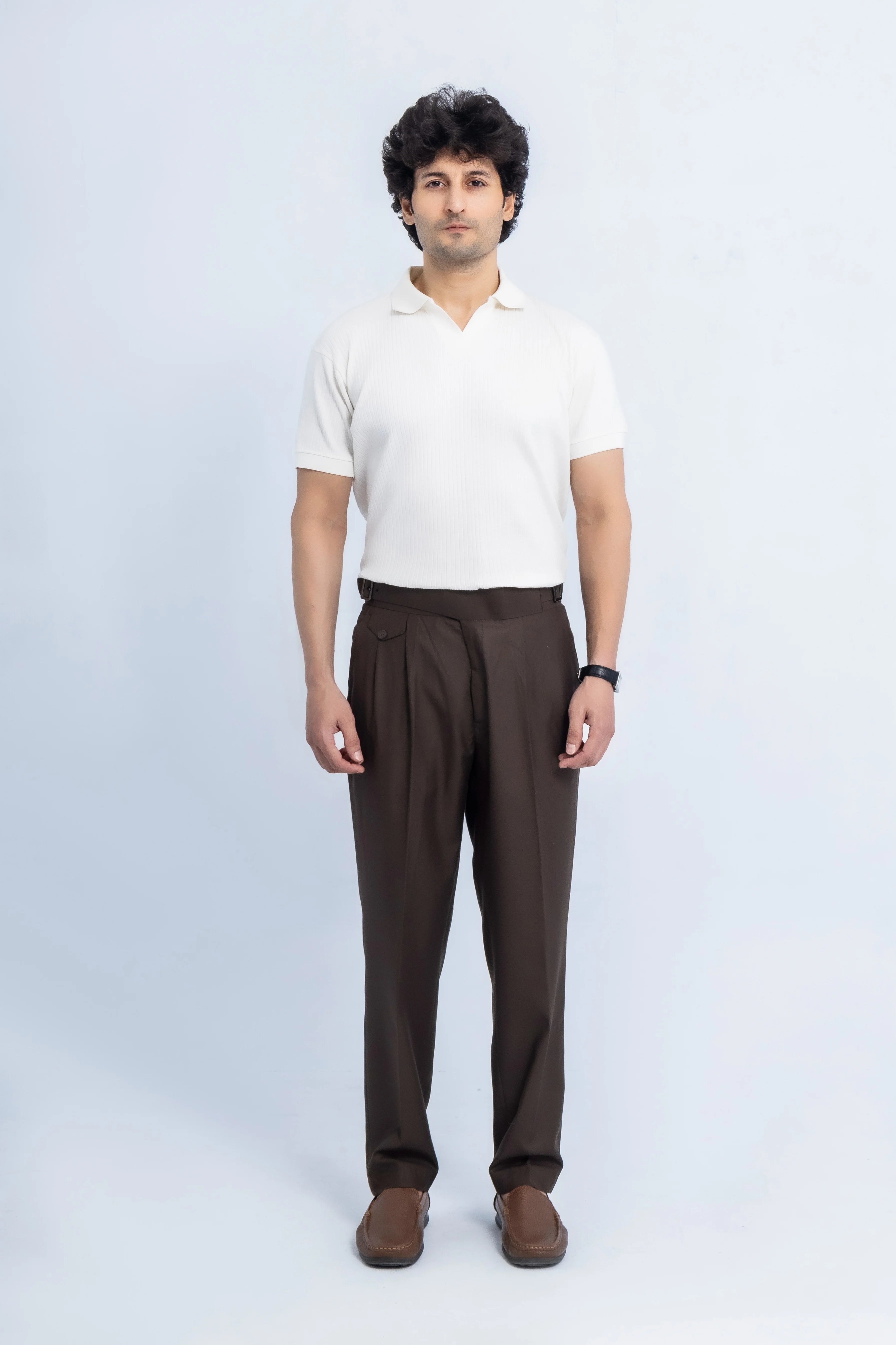 Tobacco Brown Gurkha Pants