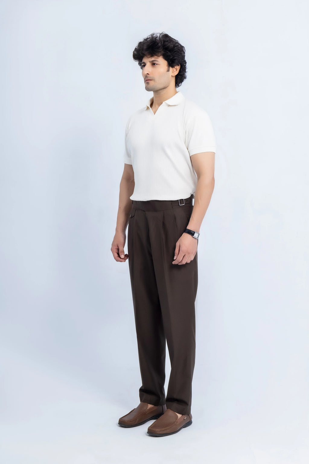 Tobacco Brown Gurkha Pants