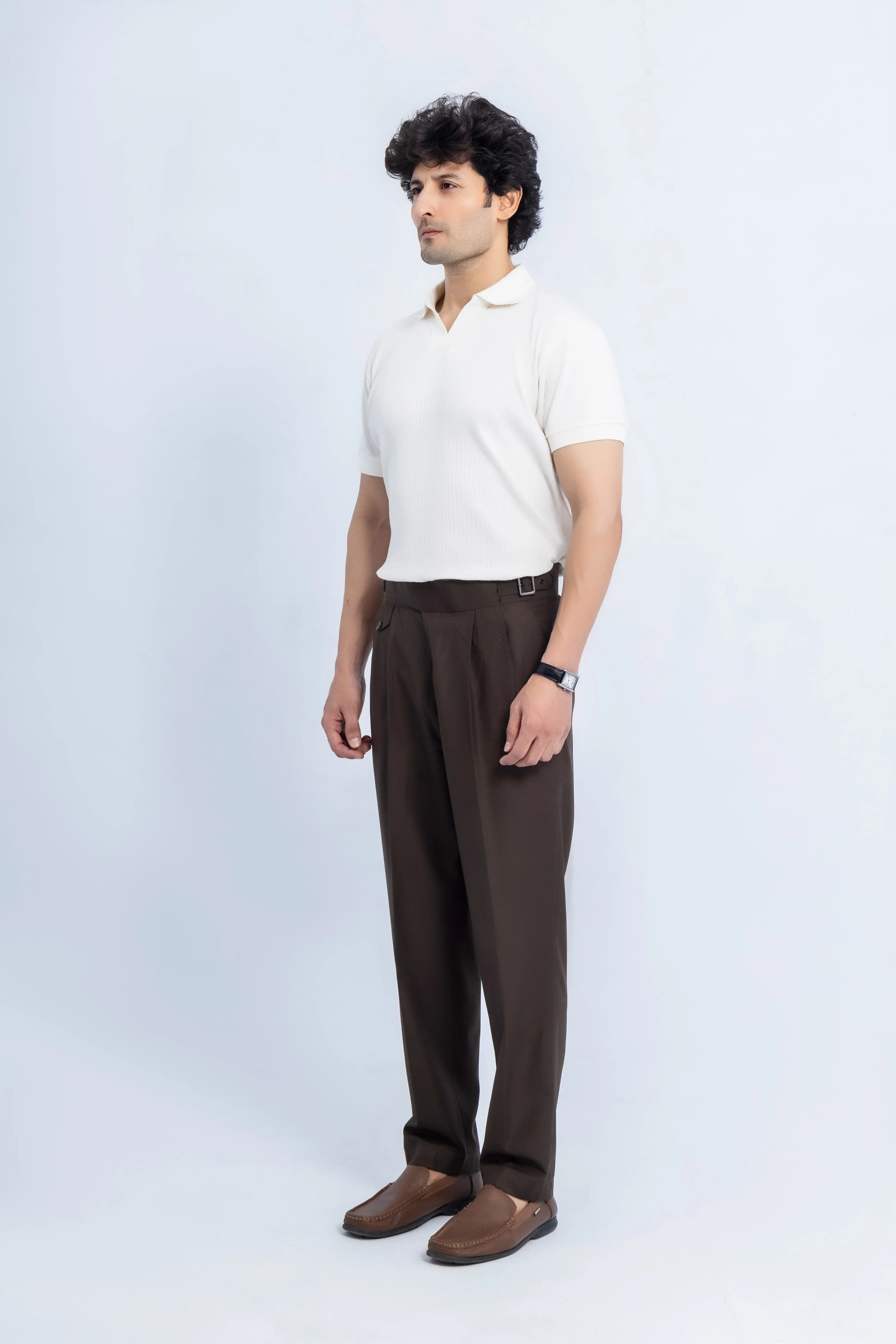 Tobacco Brown Gurkha Pants