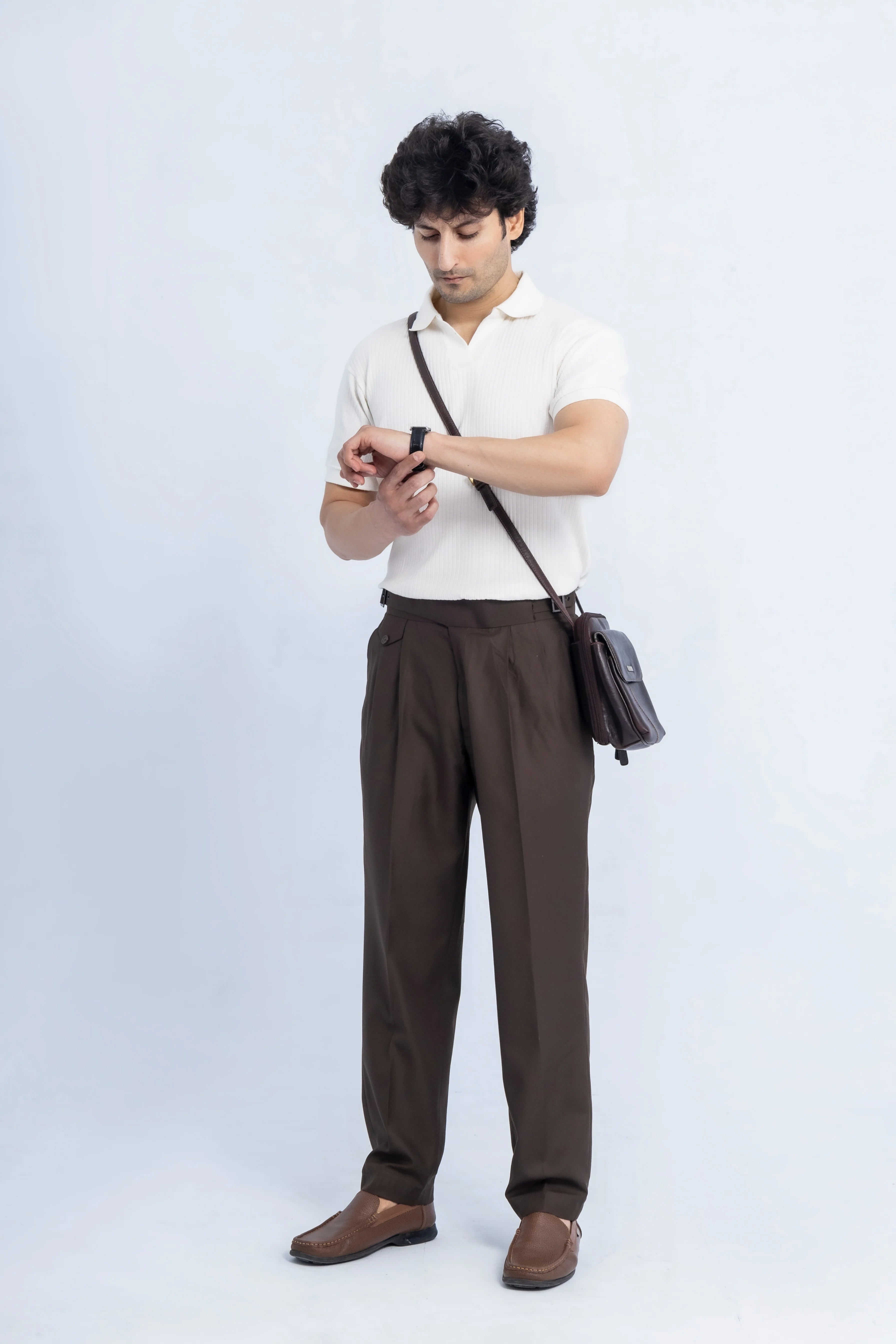 Tobacco Brown Gurkha Pants